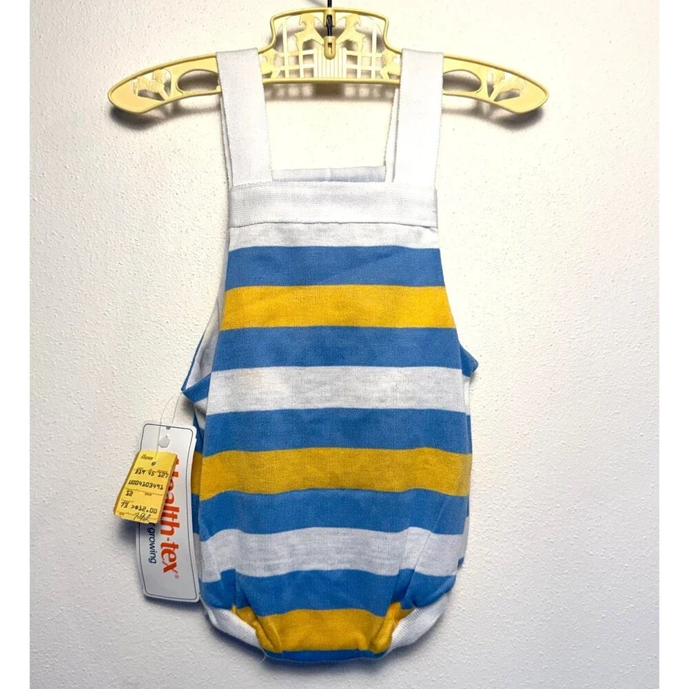 Baby Boy Nautical Anchor Striped,  Nautical Anchor Striped Romper Overalls